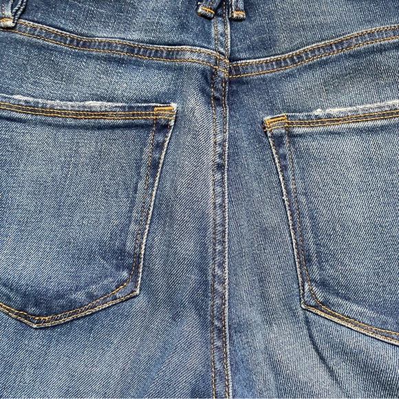 Good American good classic bootcut jeans NWT indigo331 button fly jeans - Picture 13 of 13